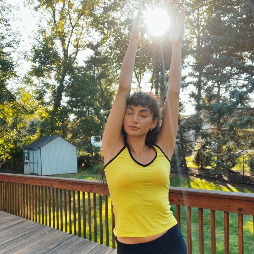 PH8, Yellow tank top, size Small